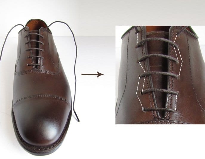 step by shoe lacing guide